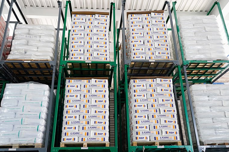 LANDU-redispersible-polymer-powder-storage