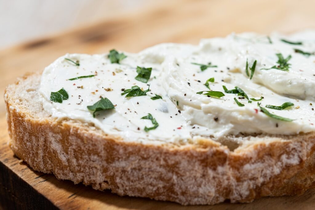 Cream cheese toast