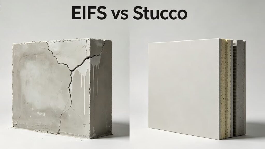 EIFS vs Stucco | LANDU